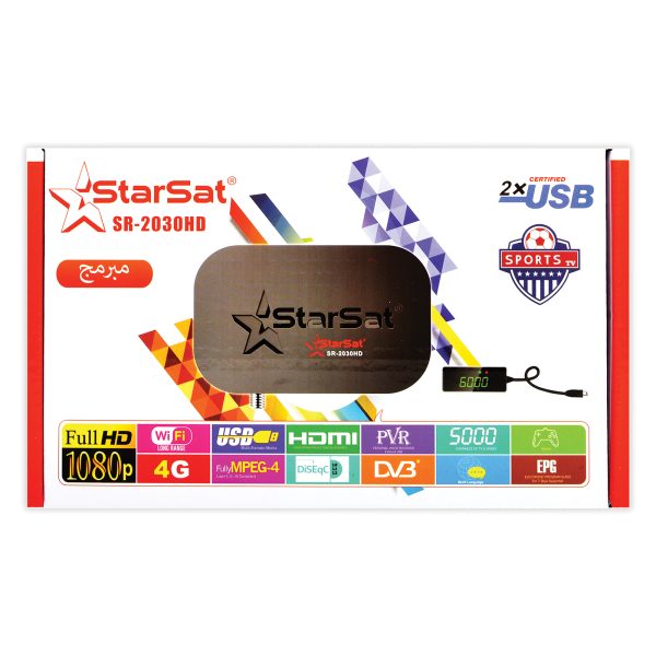 Gloriousstore 2030HD Full HD Satellite Receiver – DVB Compliant, MPEG-4/H.264, 5000 Channels, Multi-Satellite Support - Image 6