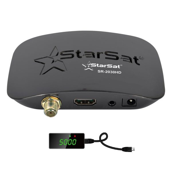 Gloriousstore 2030HD Full HD Satellite Receiver – DVB Compliant, MPEG-4/H.264, 5000 Channels, Multi-Satellite Support