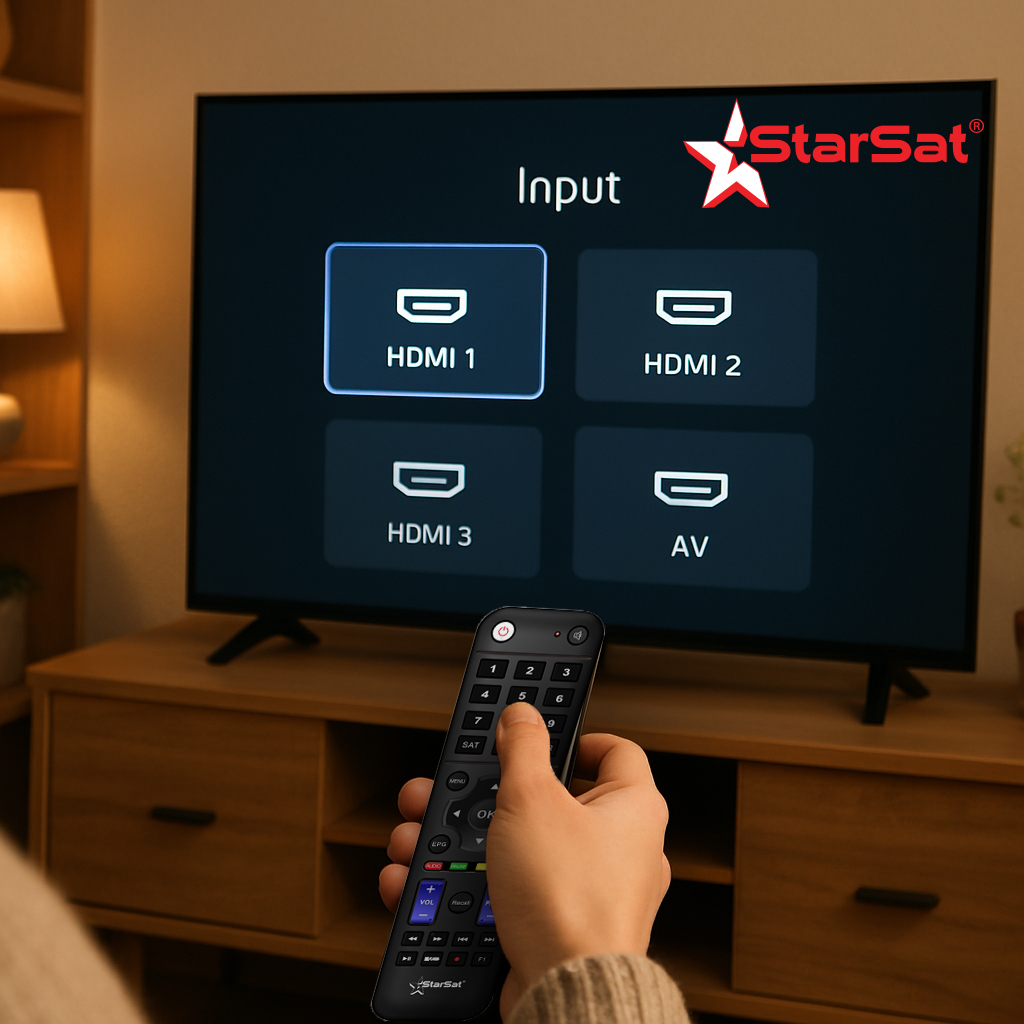 Step-by-Step: How to Set Up Your StarSat Receiver with Any TV Step-by-Step: How to Set Up Your StarSat Receiver with Any TV
