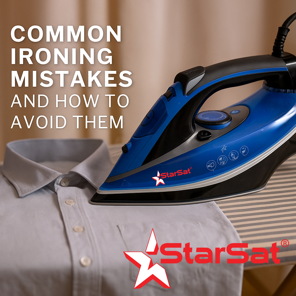 Common Ironing Mistakes and How to Avoid Them