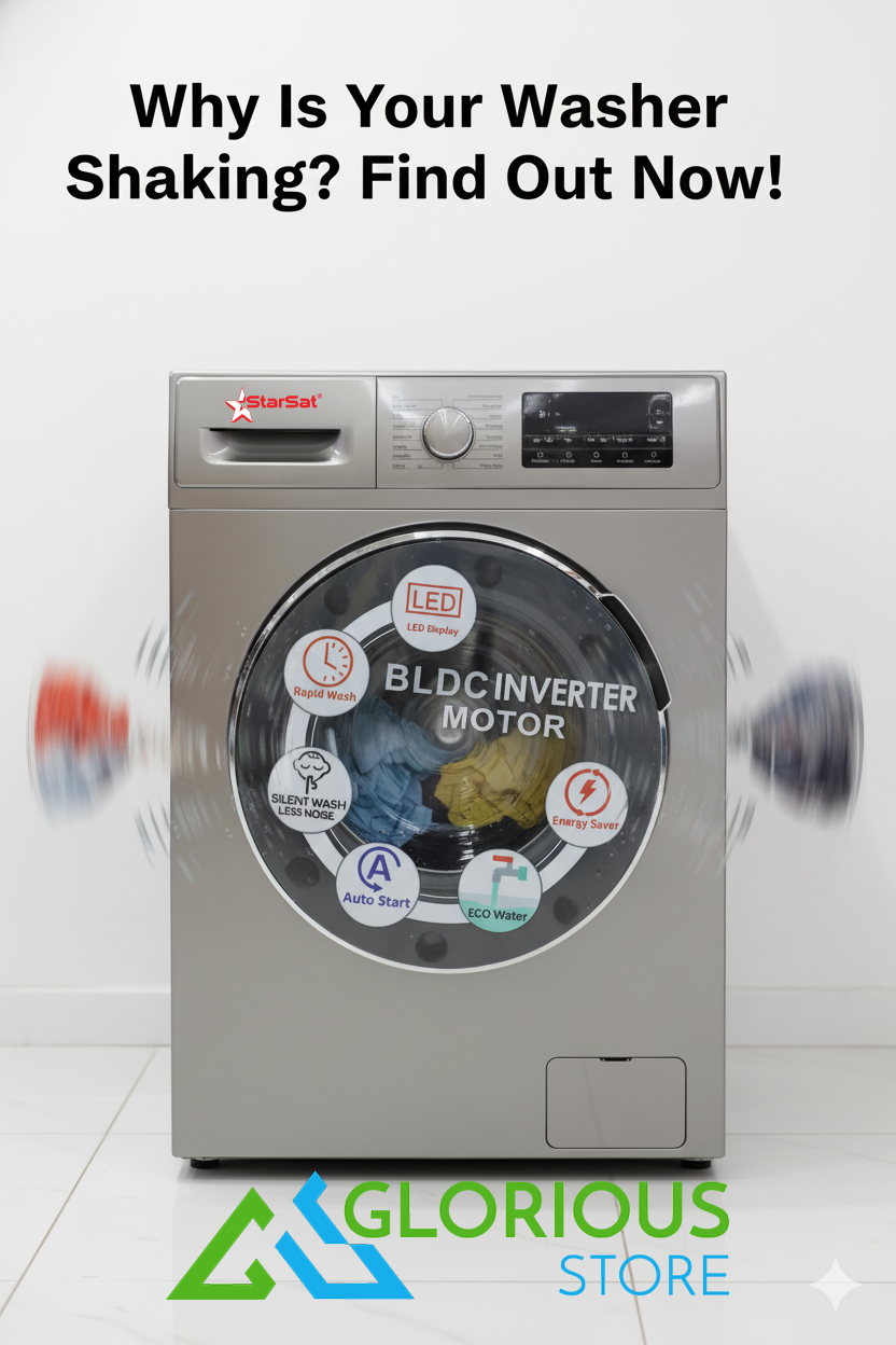 Why Your Washer Vibrates Too Much and How to Fix It
