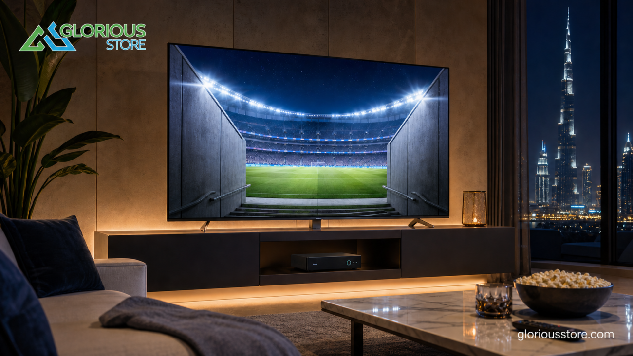4K satellite receiver setup for UAE football viewing